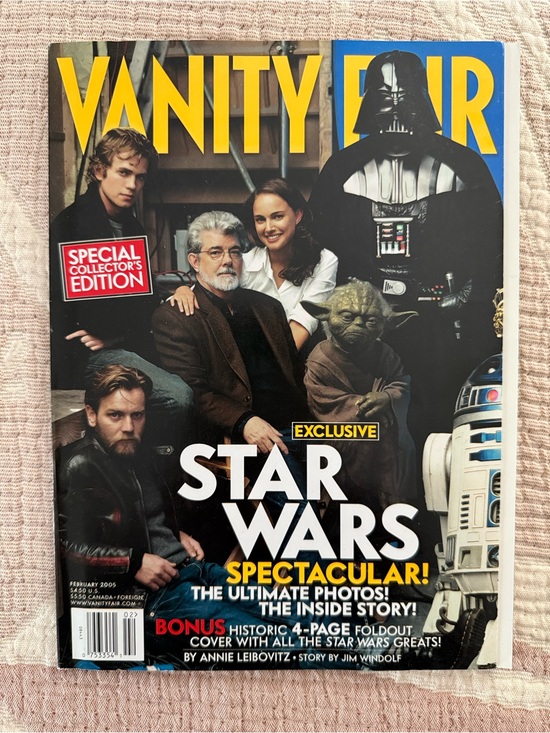 Vanity Fair Other - Vanity Fair Cover Featuring Star Wars Cast Feb 2005